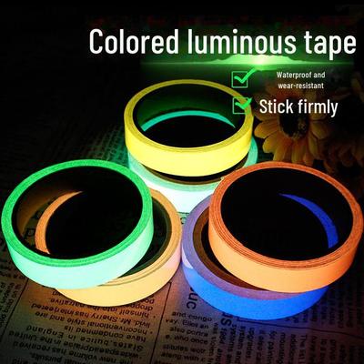 Fluoreszierendes Anti-Rutsch-Leuchtband & Warnaufkleber