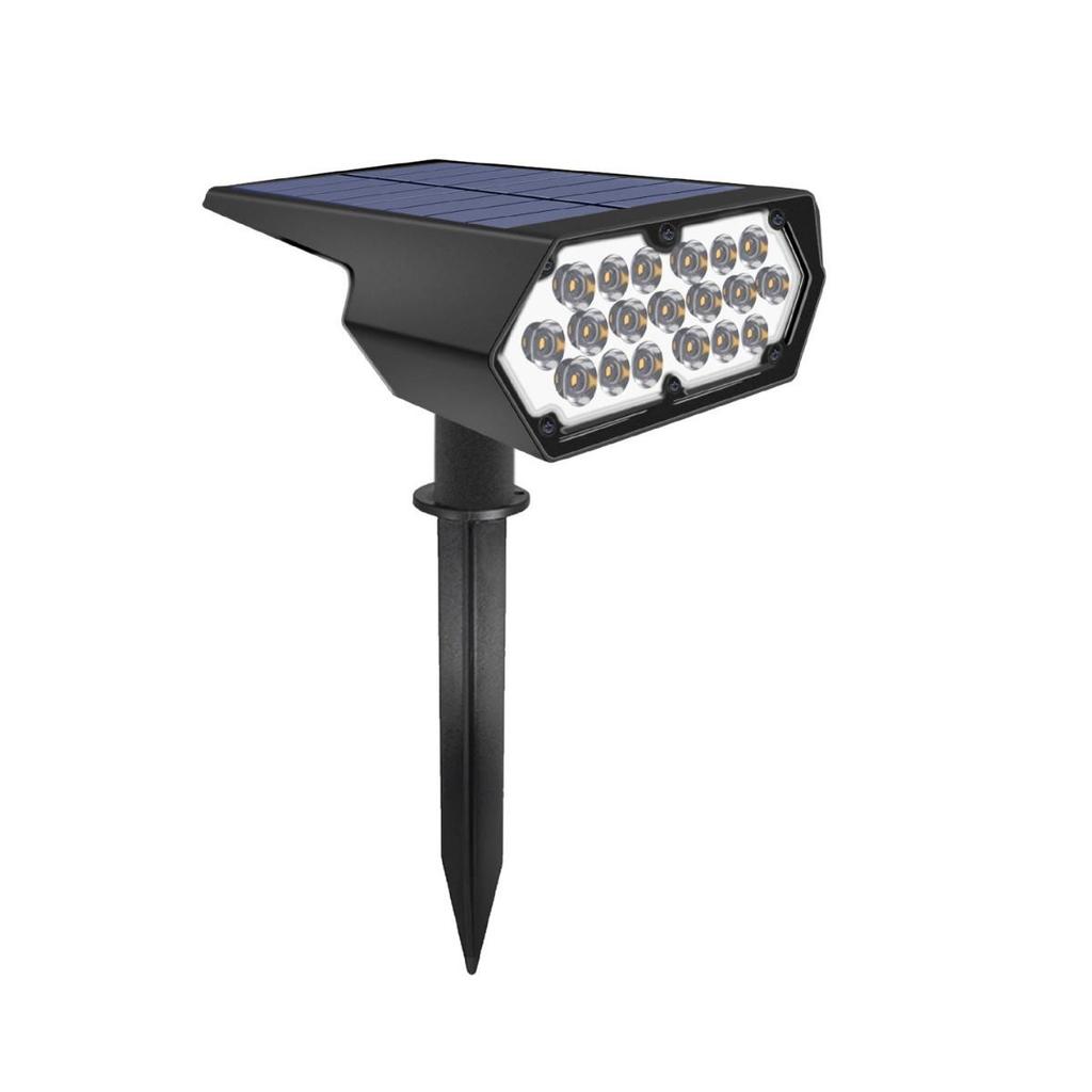 Solar LED Garden Spotlight for Outdoor Courtyards and Villas