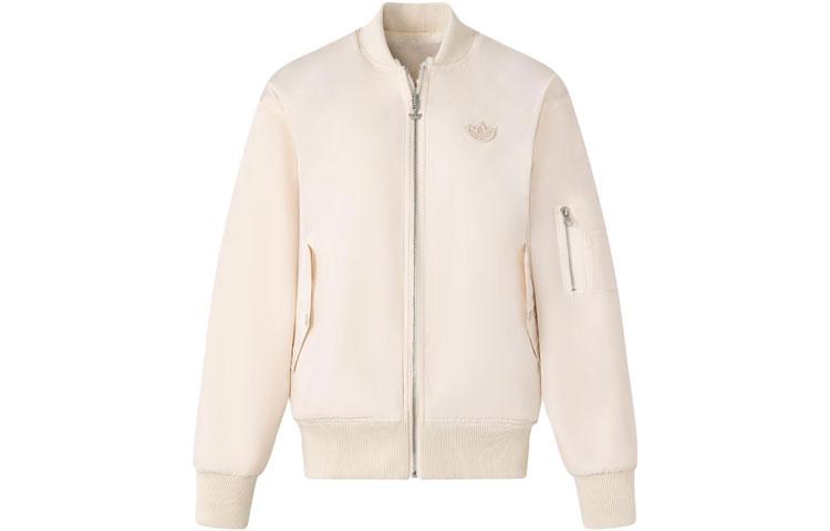 Adidas Originals BOMBER Reversible Fur Bomber Jacket Men s Wonder White JE6124 XXXL