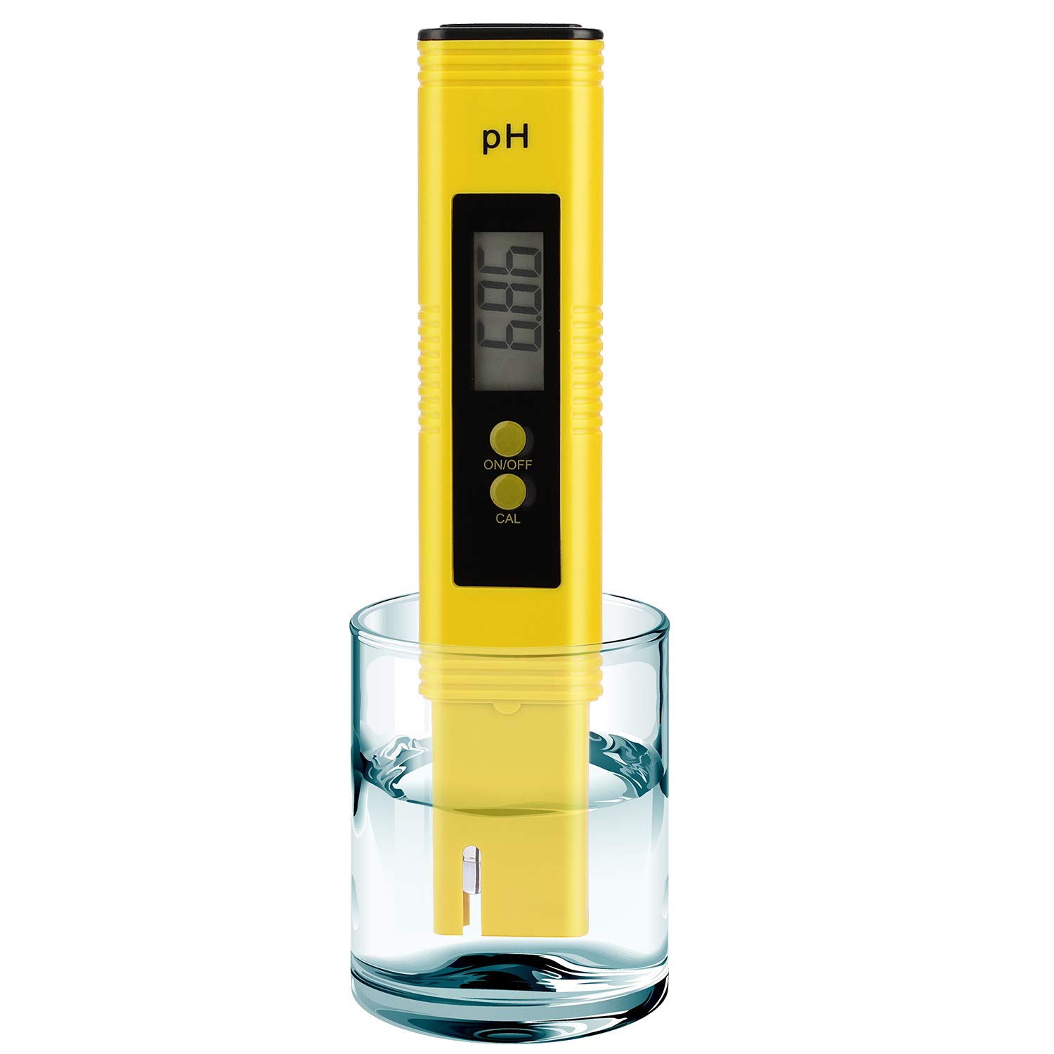 

PH Meter 0.01 High Precision for Water Quality Tester with 0-14 Measurement Range Suitable Aquarium Swimming Pool 0.01