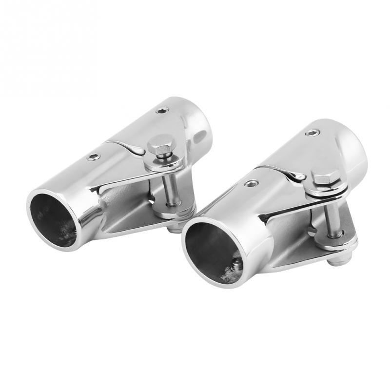 22/25mm Marine Stainless Steel Folding Swivel Coupling Pipe Connector Boat Fitting Connector Yacht Accessories
