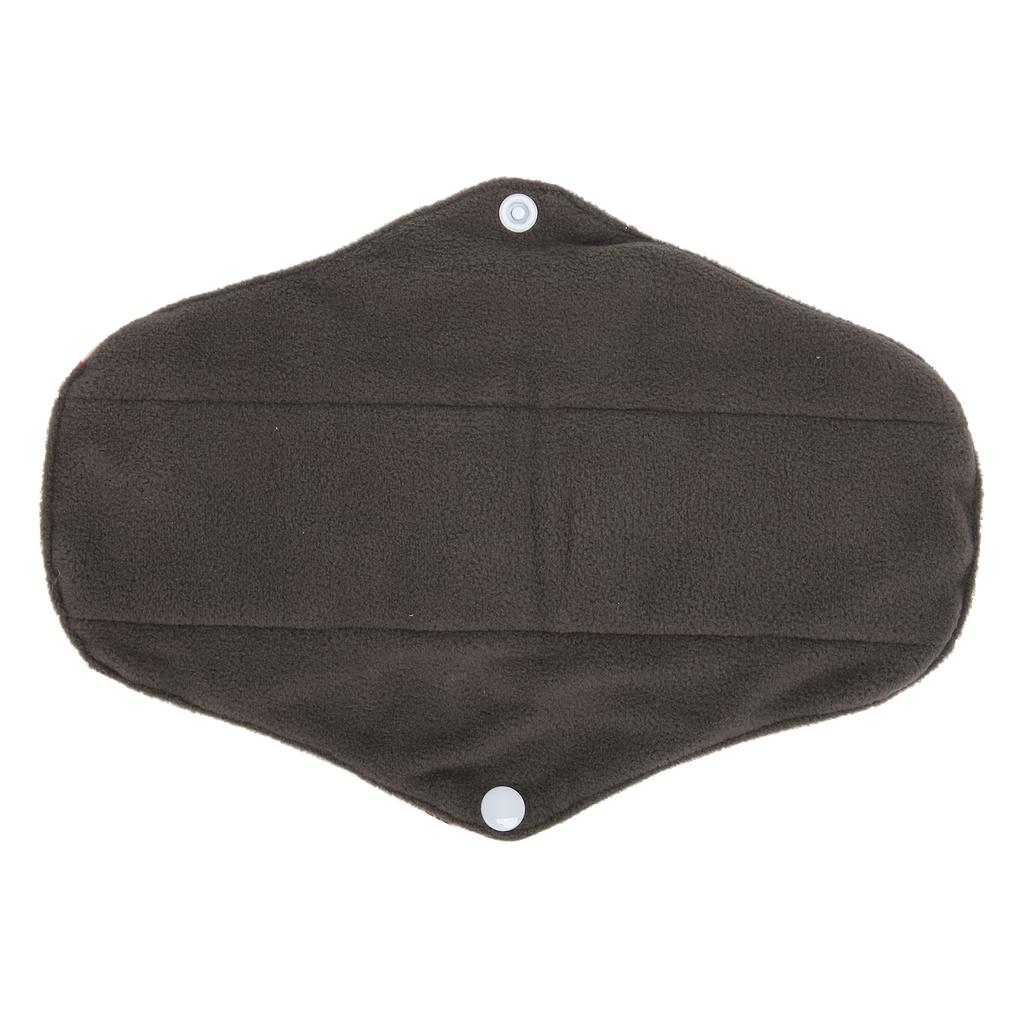 2Pcs Bamboo Charcoal Cloth Menstrual Pads Reusable Washable Charcoal Bamboo Mama ClothM15