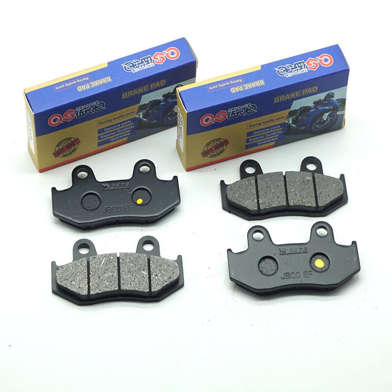 Motorcycle Front Rear Brake Pads for HONDA FTR250 1986 ATC250R 1985-1986 FTR 250 ATC250 ATC 250