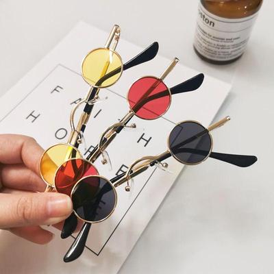 Retro Mini Runda Solglasögon i Japansk Stil