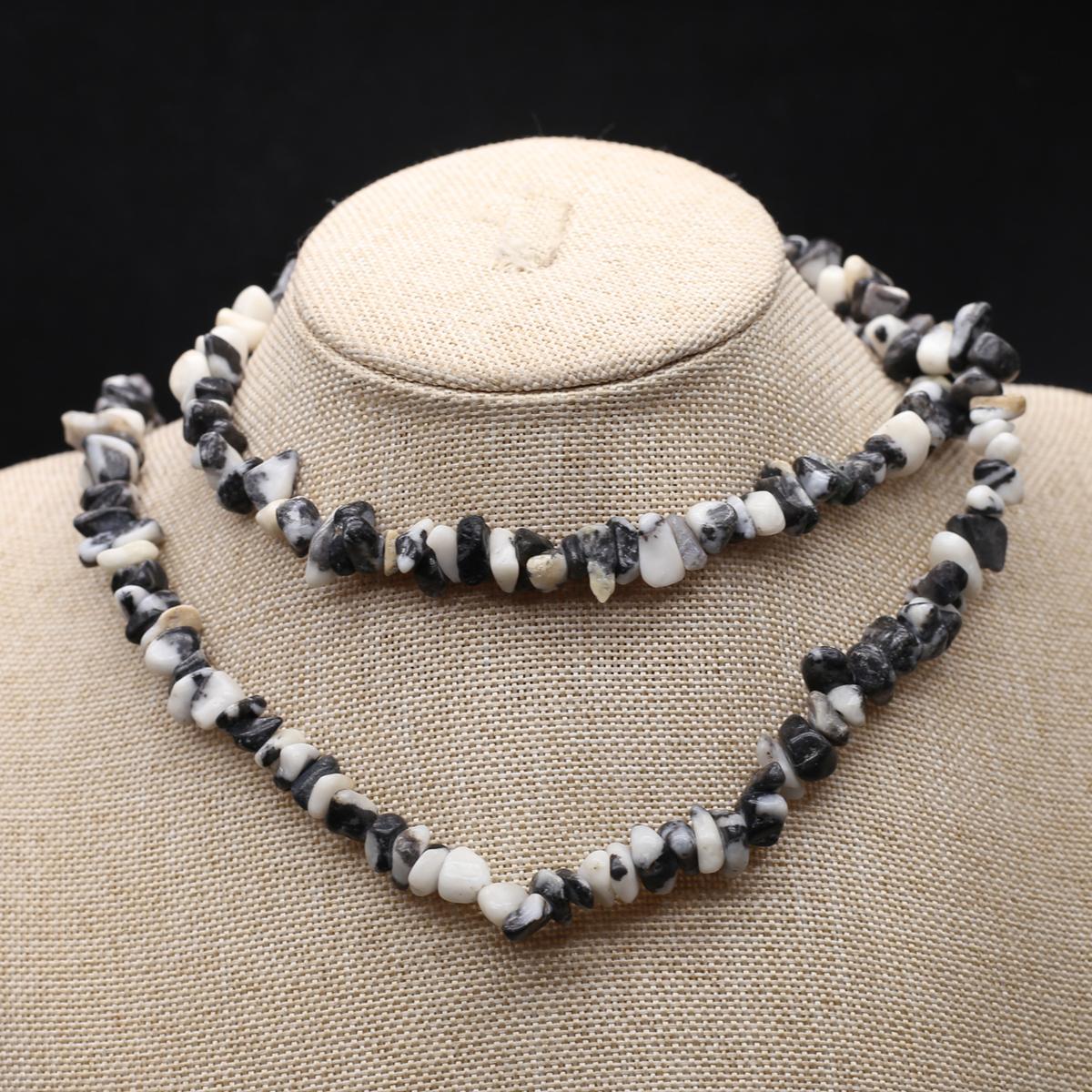 

Бусины из натурального камня амазонит/зебра, гравийные бусины для изготовления ювелирных изделий, ожерелье, серьги, браслет, аксессуар, длина 80 см 7mm