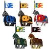 MOC Purchases Products Building Blocks Character Accessories Medieval Military Cavalry Knight Horses Animal Bricks Toy Gifts X36