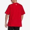 Adidas Tricou Originals Bg Trefoil Logo Mare Larg Mânecă Scurtă Bărbați Topuri Roșu FM9906