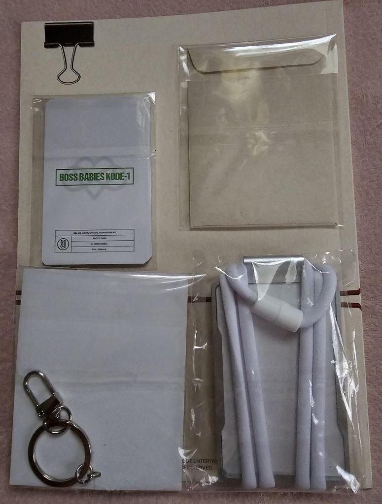 [USED] Jaejoong KODE-1 BOSS BABIES Membership Benefit Kit