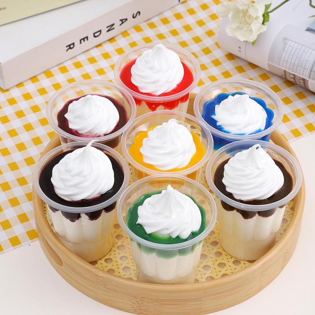 PU Simulation Sundae Cup: Ice Cream Display Props for Photography
