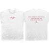 The Weeknd Cry for Me Lyrics Graphic T-shirt Men Women Streetwear Oversized Y2k Casual Loose Short Sleeve Unisex Tee Shirt Female Male Clothing