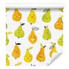 Colorful Cheerful Pears Wallpaper for Living Room and Bedroom 50x1000