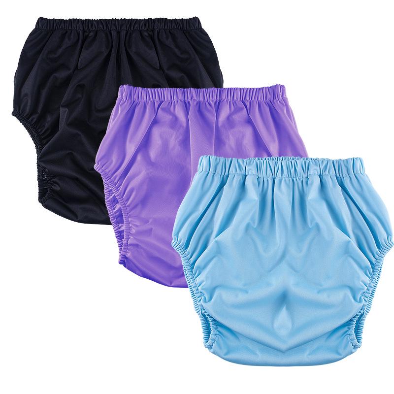 Wiederverwendbare wasserdichte Hosen für Senioren - Waschbare Stoffwindelbezüge