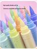 Guangna 8201 Acrylic Marker Set: 24 Skin Tone & Macaron Colors for Art Painting