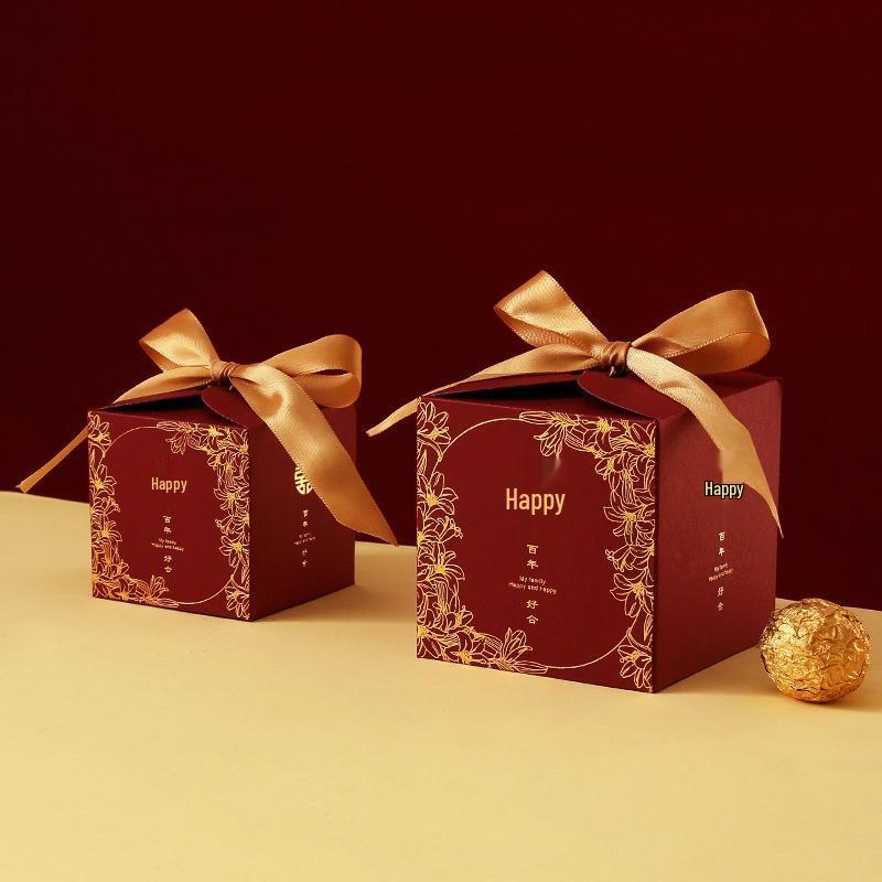 

JINGRUIXIANG Wedding Favor Paper Boxes
