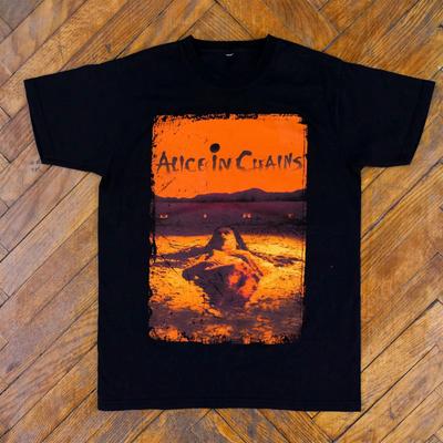 Alice In Chains Dirt Album T-Shirt Men's and Women's Short Sleeve Trend Brand T-shirts Summer Sports Top Streetwear Men Clothing