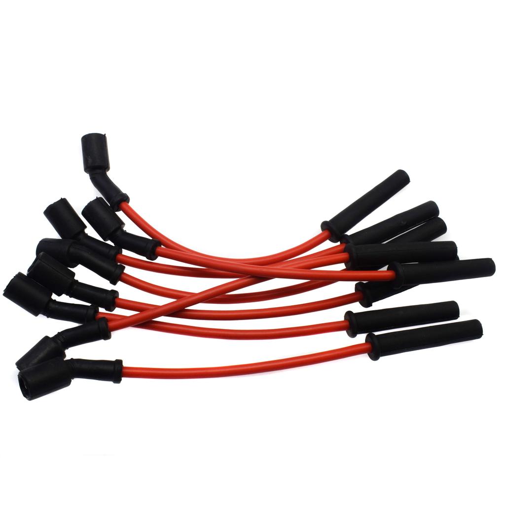 LS Spark Plug Wires Cable Wire Set For Chevrolet Camaro Corvette & Pontiac GTO Firebird 5.7L V8 LS1 LS2 LS3 LS6 1997-2004