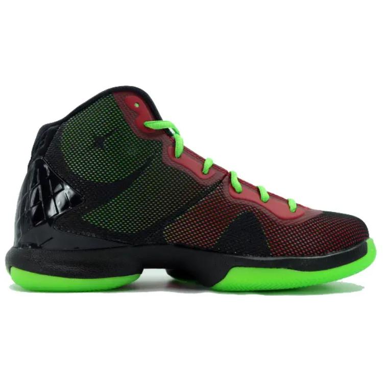 New Jordan Super.Fly 4 Black/Gym Red Green Pls Infrared 23 768929-006