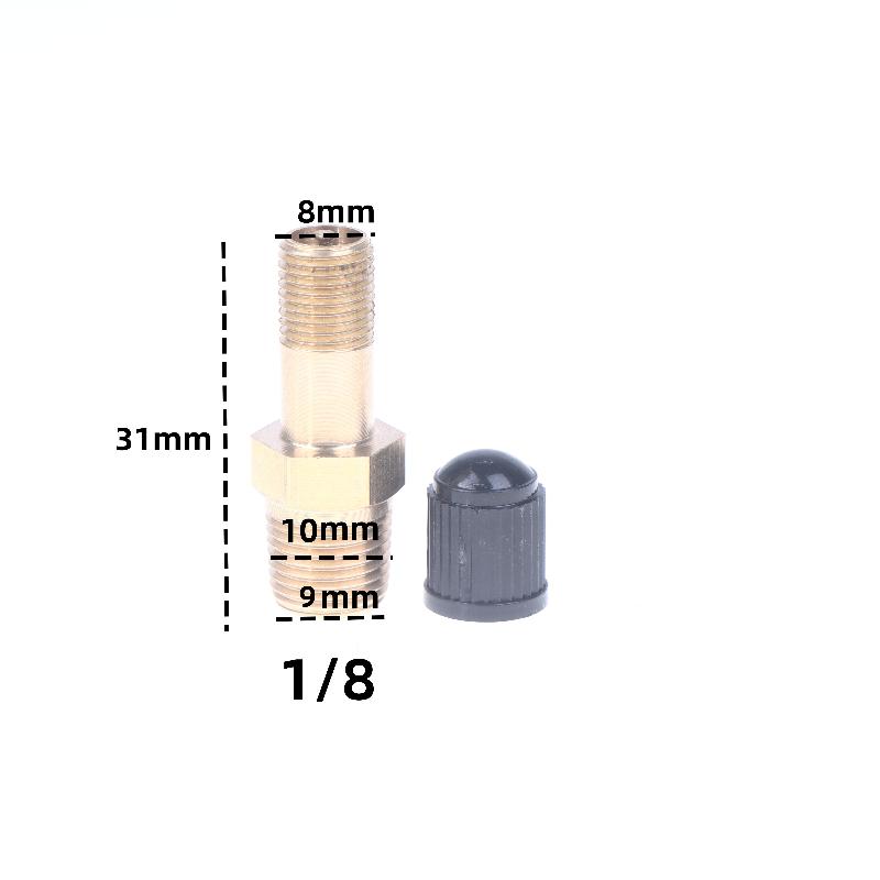 

1Pcs Anti Corrosion Schrader Valve With 1 4 NPT 1 8 NPT M10 Thread For Air Compressor Tank Automobile Tire
