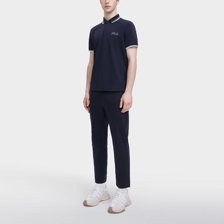 New FILA Polo Shirt Men's Legend Blue F11M328119FNV