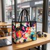 Abstract Watercolor Art Tote Bag Fashion Daily Shoulder Handbag For Women Casual Lightweight Shopping Bag