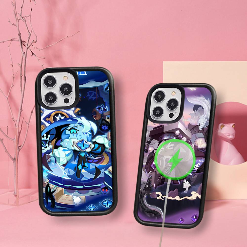 Cookie Run Kingdom Magnetic Wireless Phone Case For IPhone 17 16 15 14 13 12 11 Pro Max Plus Mag Phone Cover