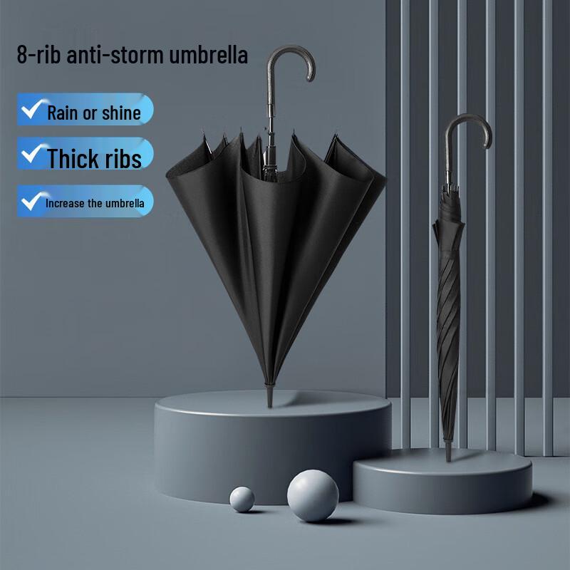 NanQiao Men's 23-inch Semi-Automatic All-Weather Golf Umbrella