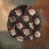 Men's Autumn 2025 Cartoon Santa Claus Hoodie