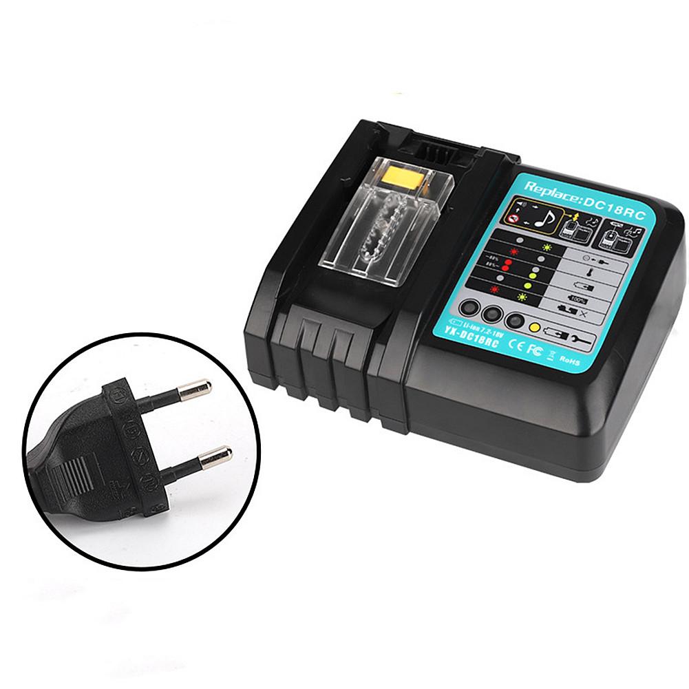 Li-ion Battery Charger Power Tool Charger For 18V BL1815 1830 1840 1845 1860 14.4V BL1415 1430 1440 1445 1460 Battery