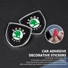 VAN4 For Skoda 3D Metal Car Trunk Window Side Emblem Badge Decal Sticker octavia a5 a4 mk1 2 fabia superb rapid mk3 yeti 2006