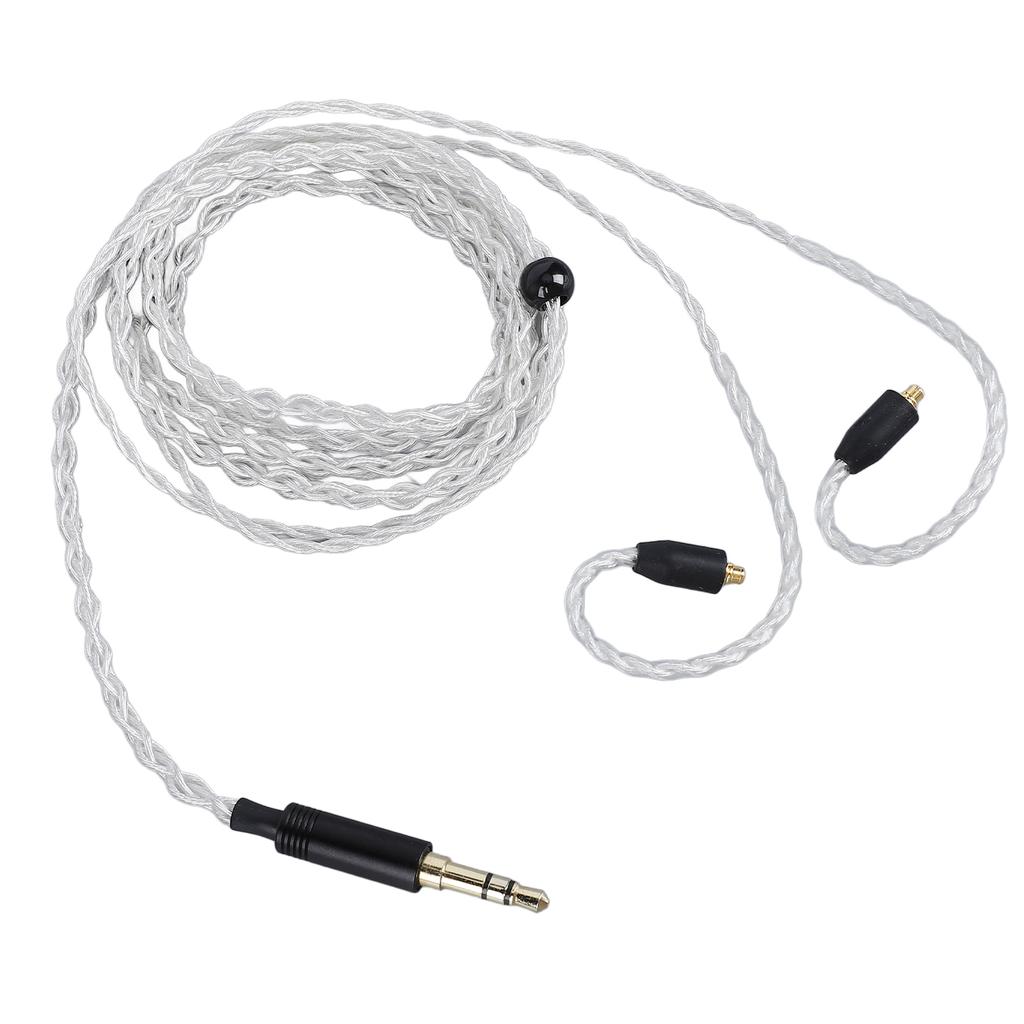 Kopfhörerkabel Versilbertes Kupfer 3,5MM auf MMCX Verlustfreie Klangqualität Kopfhörer-Ersatzkabel für SE535 für UE900