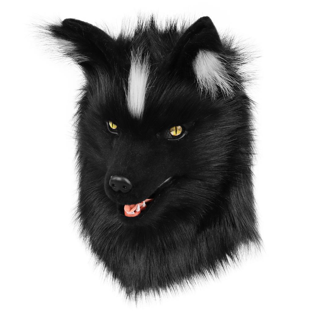 Plush animal canine fox mask headgear full-head animal head costume cosplay Clothing can be worn comfortably