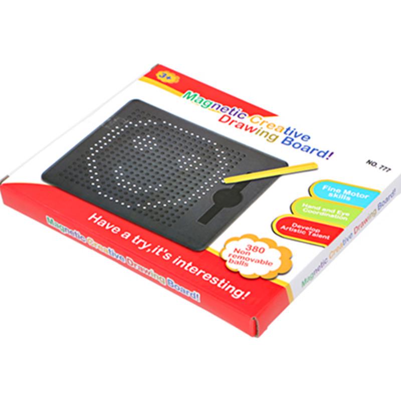 Children's Magnetic Beads & Steel Balls Drawing Board for Early Learning and Development