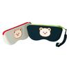 Cartoon Bear Silicone Eyeglasses Case Waterproof Sunglasses Pouch Portable Small Items Bag  Outdoor