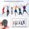 Bluetooth Camera Remote Control for iOS/Android Phones Click Photos & Videos, Mini Wireless Phone Mobile e-Book Page Turner