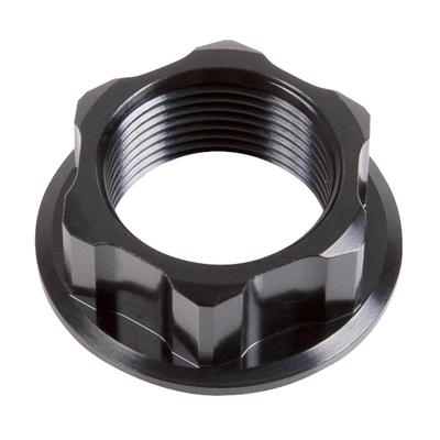 ZETA Racing Steering Stem Nut Black M24x30-P1.5 H14 Dirt Freak DIRTFREAK