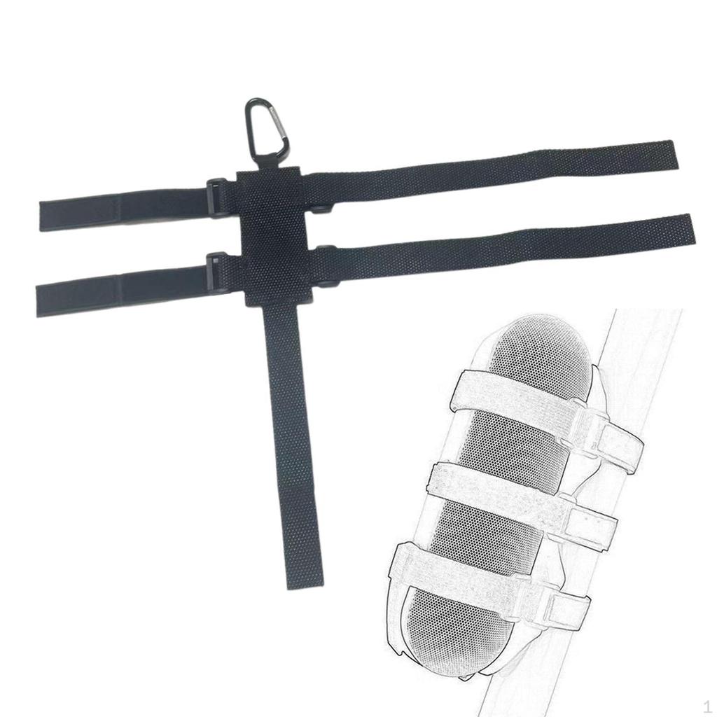Tragbare Lautsprecher Halterung Einstellbare Befestigung Bike Flasche Strap für Warenkorb,