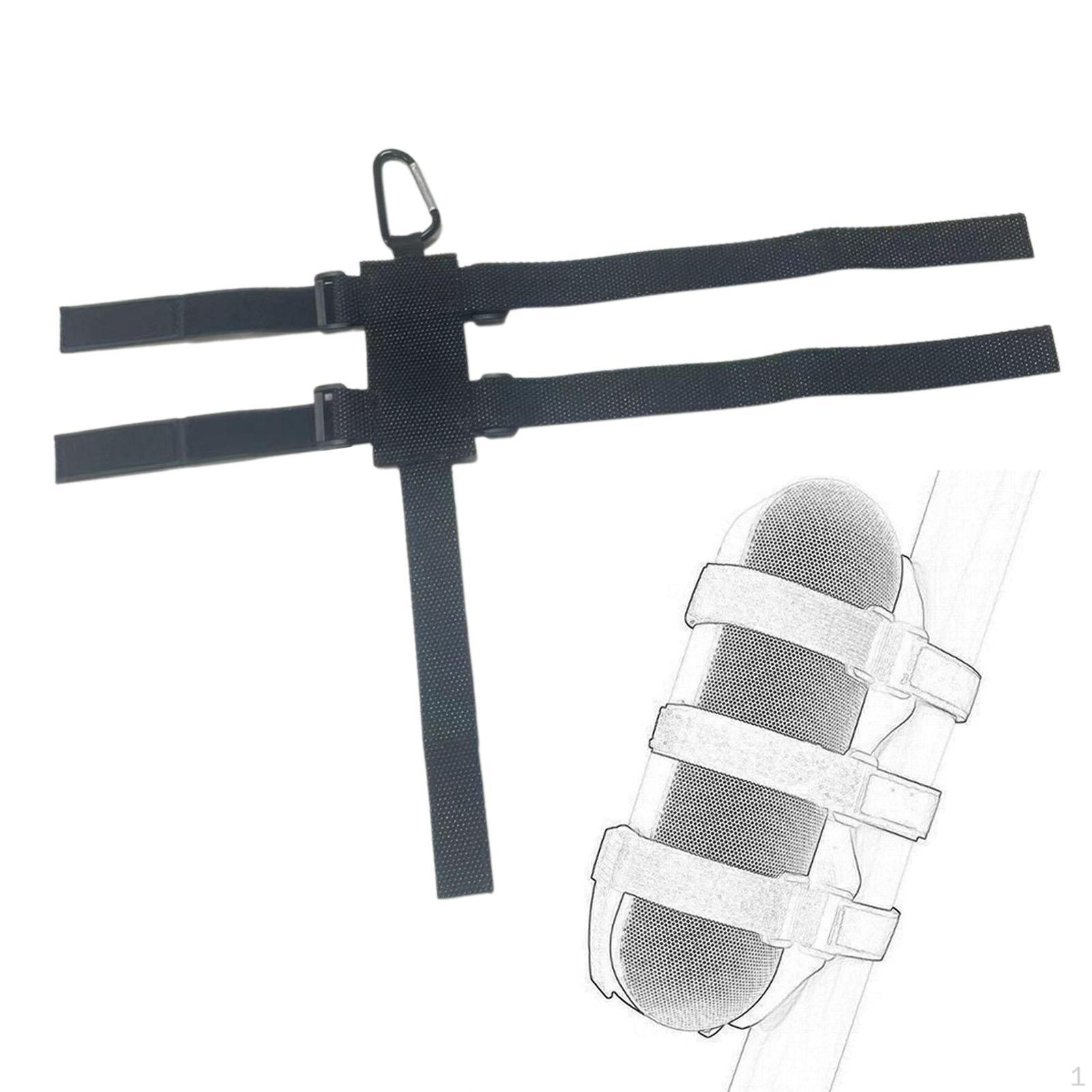 

Портативное крепление для динамика, регулируемое крепление, ремень для велосипедной бутылки для тележки, S