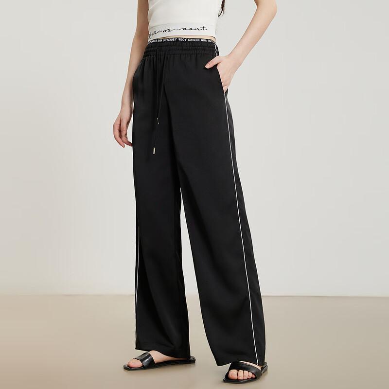 Ge Jin Women's Wide-Leg Straight Casual Trousers