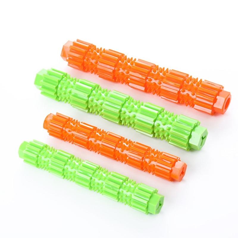 Durable Dog Chew Toy Featuring Dental Cleaning Spikes and Treat Dispenser Promotes Orals Health Easyly to Clean