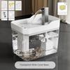 Anti-Dry Burning Cat Water Fountain Auto Filter Transparent Pet Fountain Filter