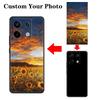 Customized DIY Phone Case For Xiaomi Redmi Note 13 13ProPlus 12 12S 12C 11S 10S 9S 9 Pro Covers Note 12 5G 4G Soft Silicone TPU