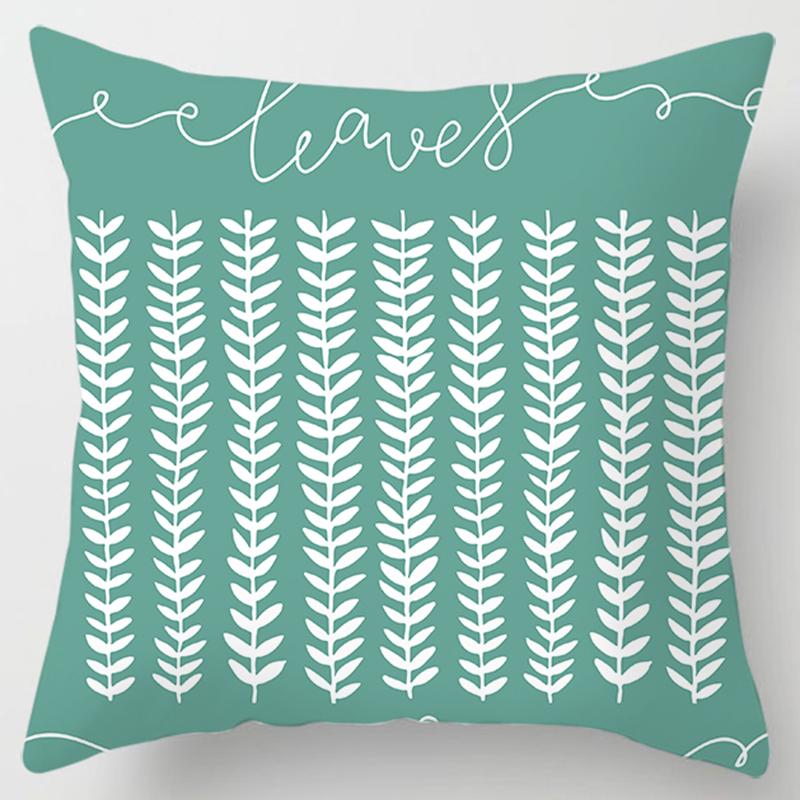 Square Pillow Geometric Print Pattern Cushion Cover Home Living Room Sofa Car Decoration Throw