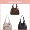 Retro City Style Shoulder Bag With Large Capacity For Women And Men