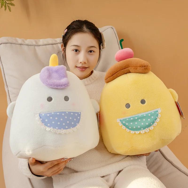 20/30cm Variety Styles Unicorn Rabbit Pudding Ghost Plush Pillow  Soft Cartoon Animal Stuffed  Doll Gifts