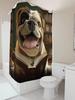 Reading Bulldog Shower Curtain | Fun and Unique Bathroom Decor
