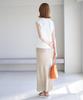 ROPE PICNIC Sheer Decollete Zero Sleeve Knit Size Medium Women's Pullover, GDM13350, 15,