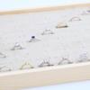 Minimalist Solid Wood Jewelry Display Tray for Rings, Necklaces, Bracelets, Watches, and Bangles