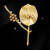 Elegant Luxury Brooch: Versatile and Exquisite Pin for Suit Jackets - Japanese and Korean Inspired Design