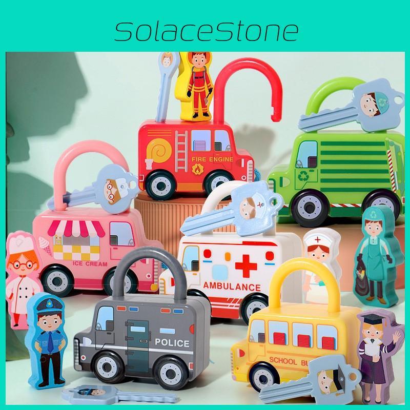 Unlocking Toy Car For Kids Montessori Learning And Sensory Development