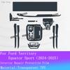 For Ford Territory Equator Sport Full Set Interior Film Navigation LED Screen Sticker Gear Panel TPU Transparent Protection Film